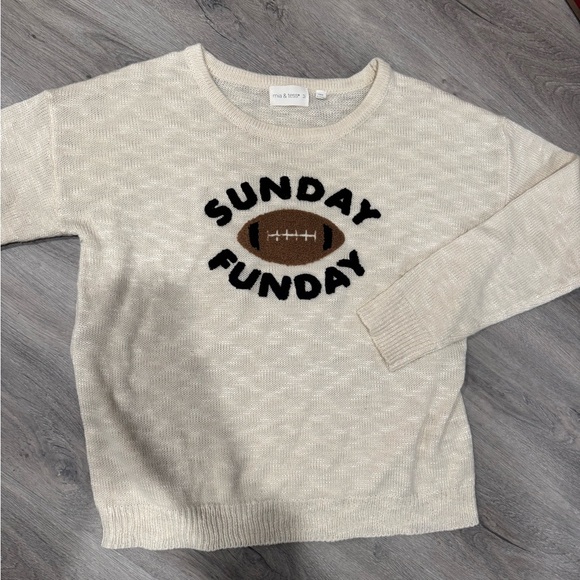Mia & Tess Sweaters - Sunday Funday Football Sweater